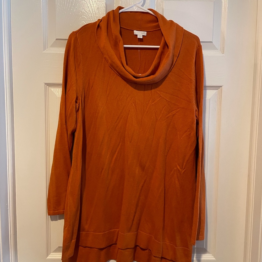 J. Jill Cowl Neck Tunic Sweater.  NWT.  L